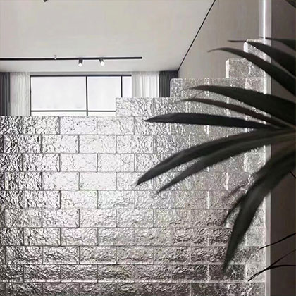 Pattern Glass Brick