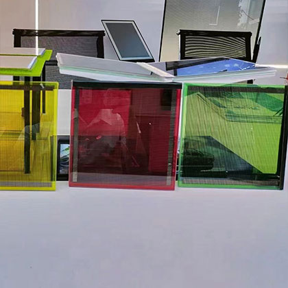 Colored Tinted Glass Brick (Wall Building Decorative Glass Block)